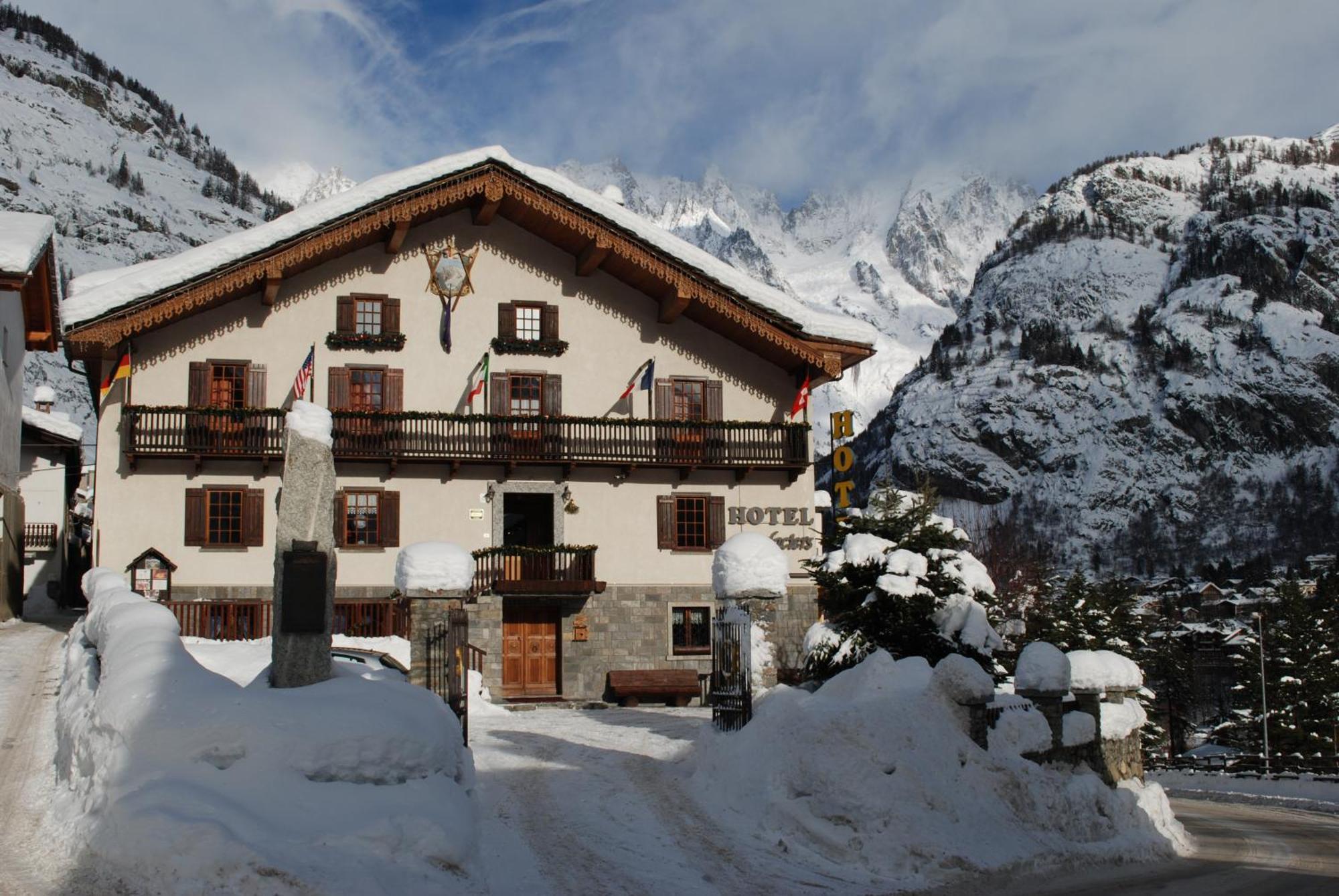 Hotel Des Glaciers Courmayeur Exterior foto