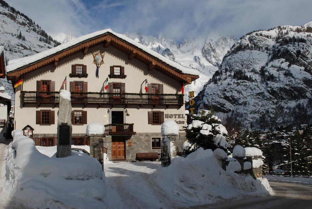 Hotel Des Glaciers Courmayeur Exterior foto