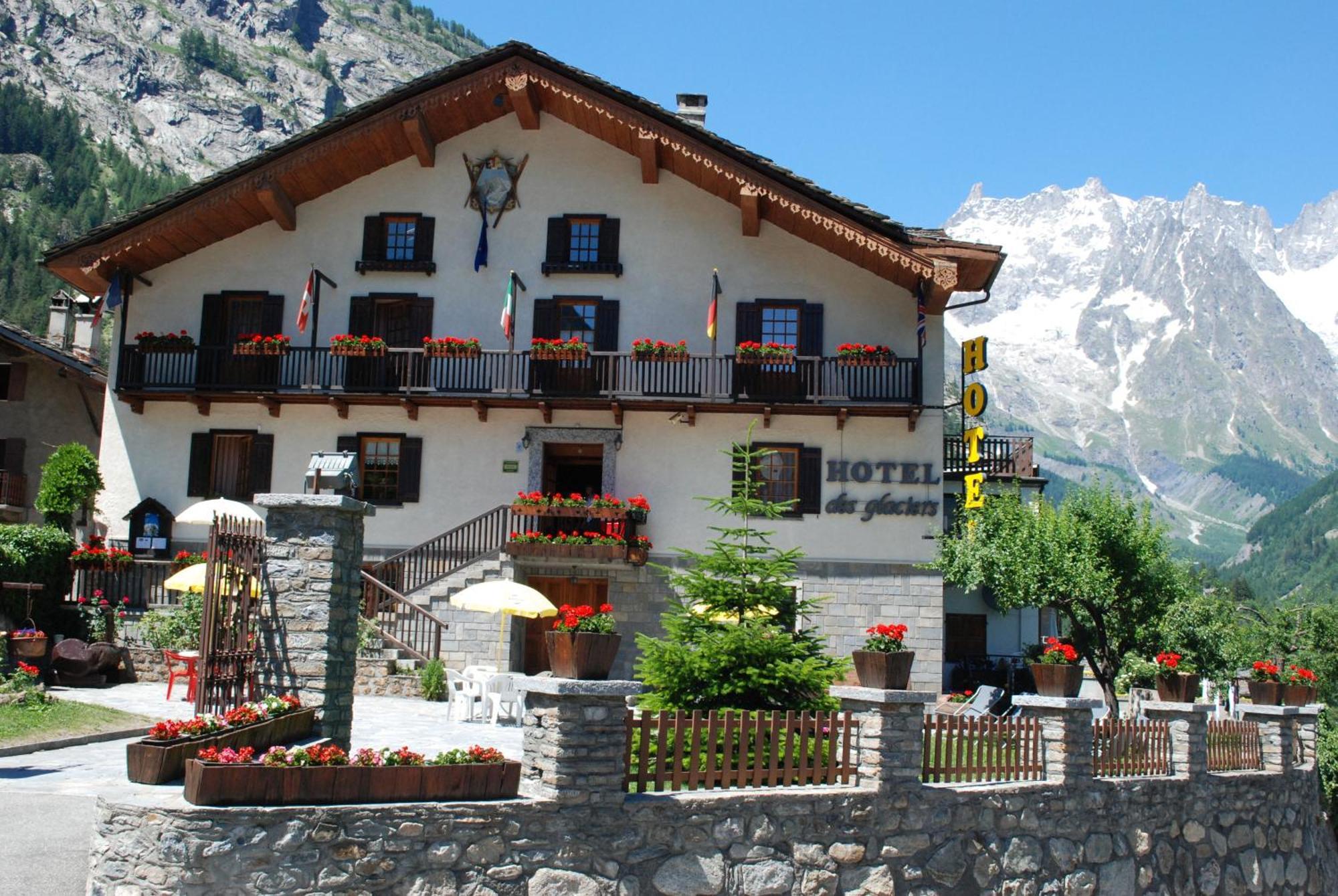 Hotel Des Glaciers Courmayeur Exterior foto