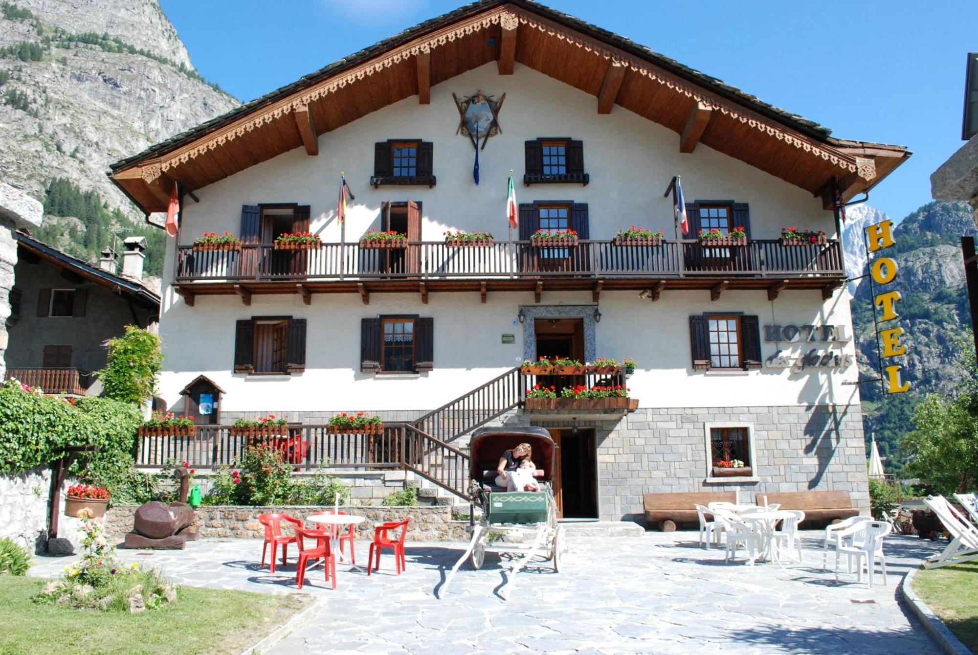 Hotel Des Glaciers Courmayeur Exterior foto